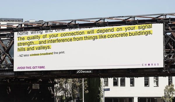 Chorus educates NZ on the benefits of fibre
