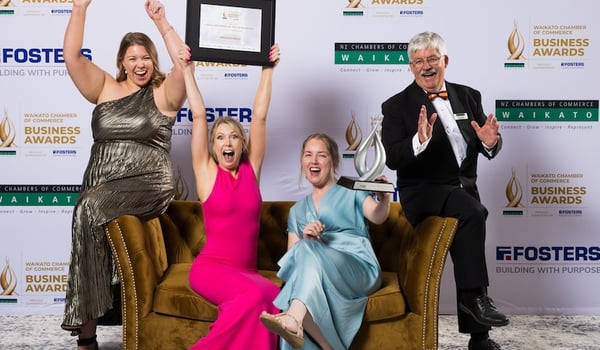 Brainchild celebrates double win at Waikato Business Awards