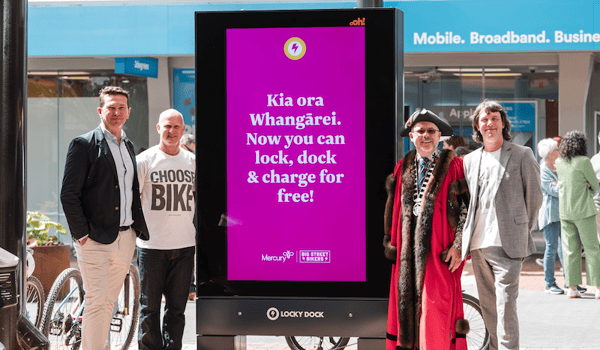 oOh!media expands street furniture network into Whangārei