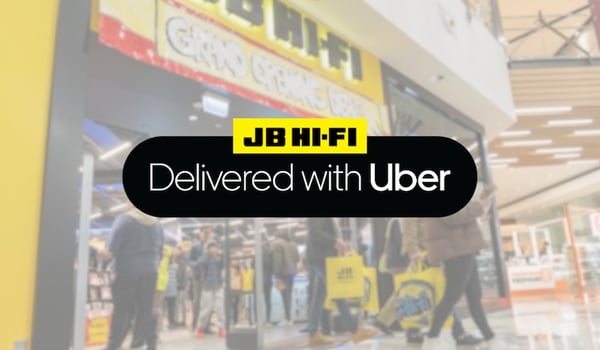 Get your tech orders in 90 mins this Christmas with Uber and JB Hi-Fi