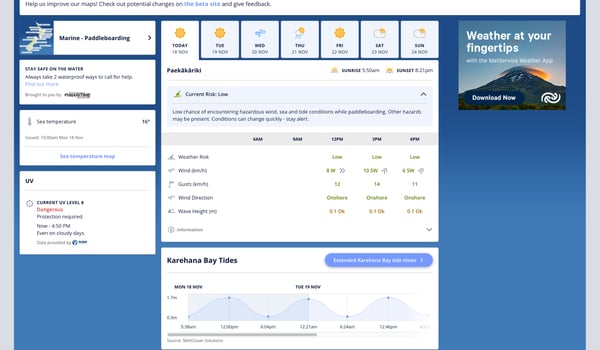 MetService predicts measurable results from advertising partnerships