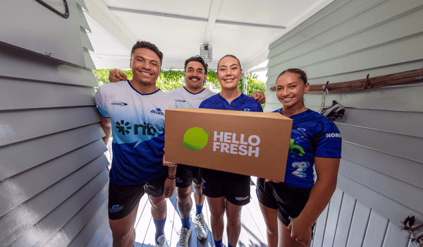 HelloFresh makes food fun for Blues rugby community