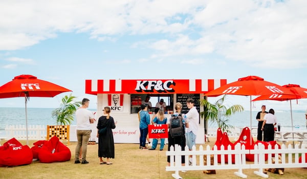 KFC’s fish and chips brings Kiwis to the beach