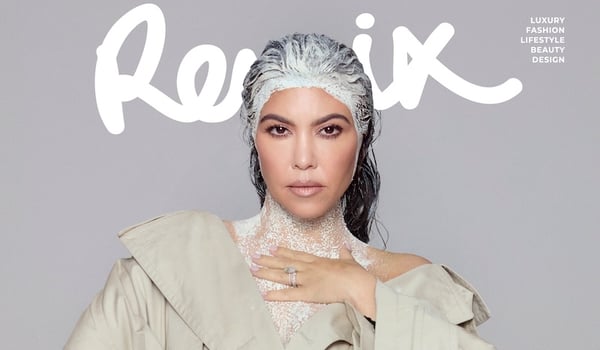 Remix is back with Kourtney Karadashian Barker on the cover
