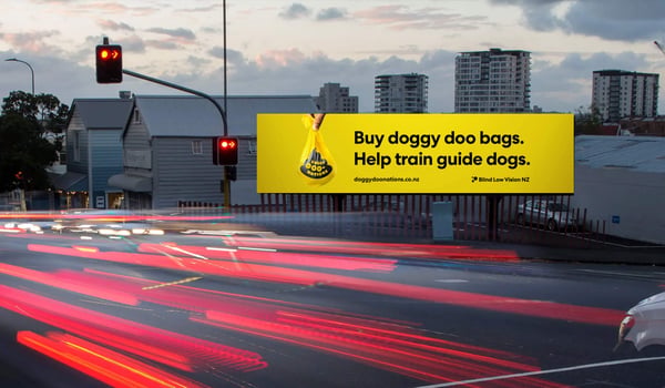 Blind Low Vision NZ and Youngshand launch ‘Doggy Doonations’ to fund guide dog training