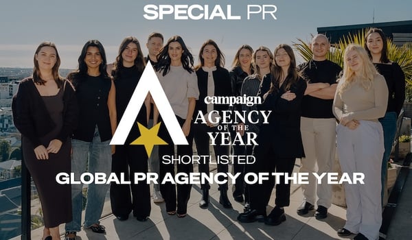 Special PR named on Global PR Agency of the Year shortlist