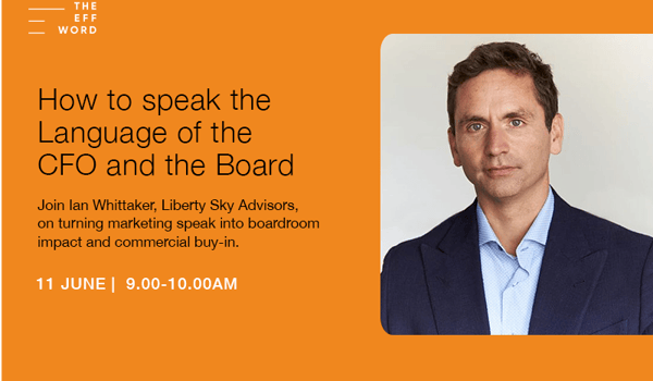 Webinar announcement: How to Speak the Language of the CFO and the Board