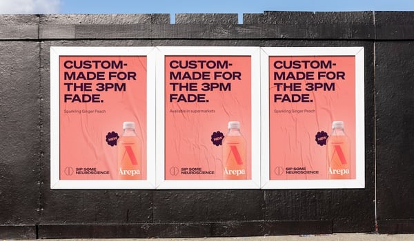 Ārepa launches their new Uplift Drink, custom-made for the 3pm fade via jnr.