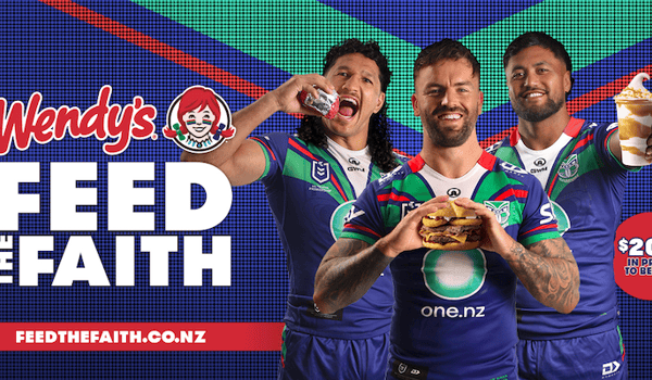 Wendy’s and Chemistry launch ‘Feed The Faith’ for One NZ Warriors partnership