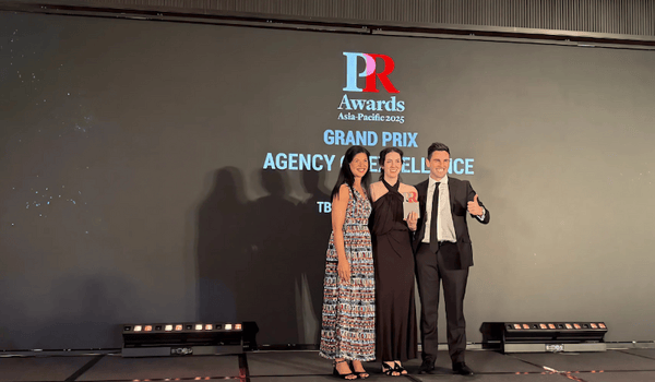 TBWA\NZ and Eleven PR claim top honours at the PR Awards APAC 2025