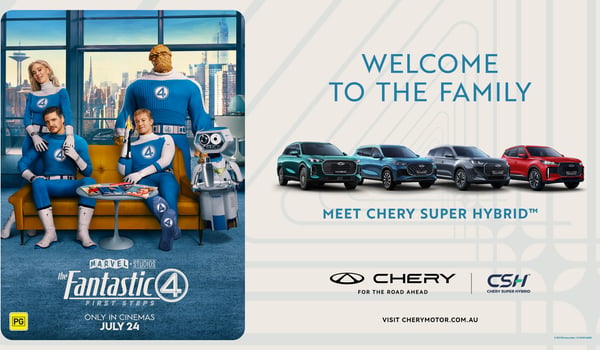 Chery, Marvel and Val Morgan’s cinema collaboration: ‘a big bold statement’