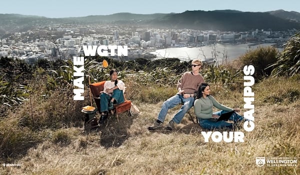 Victoria University and EightyOne invite students to make Wellington their campus