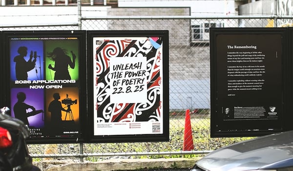 Phantom Billstickers gears up for National Poetry Day