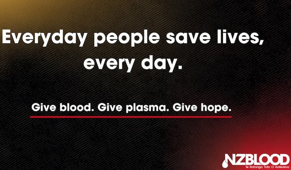 New Zealand Blood Service appoints Mango and TRACK Tribal to lead national campaigns