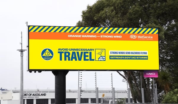 Lumo turns DOOH into emergency communication channel
