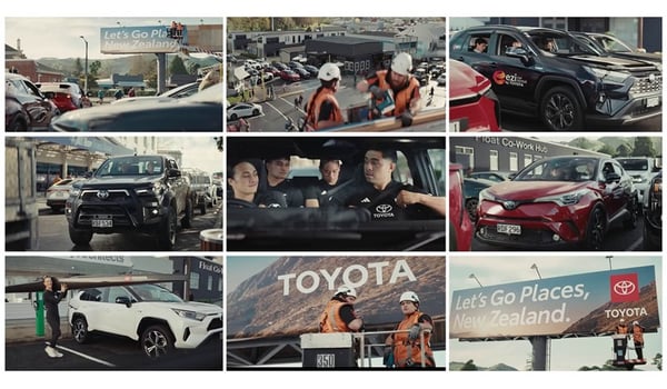 Toyota NZ wins Kantar Ad Impact Award for August