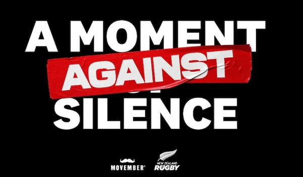 NZ Rugby and Movember encourage Kiwis to take a stand against silence