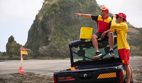 Piha promo shoot turns into real-life rescue for Surf Life Saving New Zealand