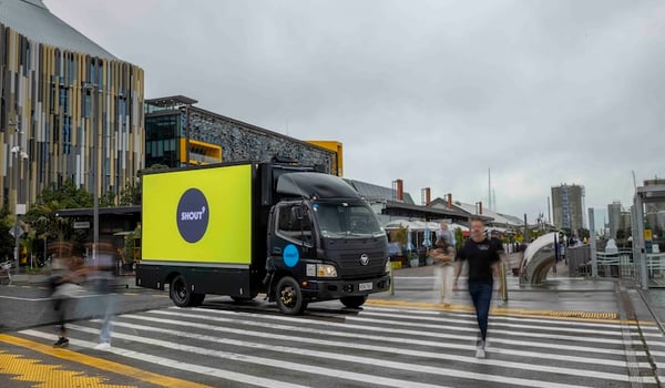 DOOH on the move: Shout Media launches digital LED truck