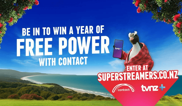TVNZ, Together and Contact Energy power up summer with Super Streamers campaign