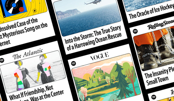 Around the World: Spotify wants you to listen to magazines