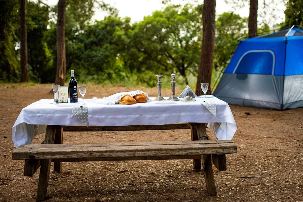 חניון לילה חוות משמר הכרמל