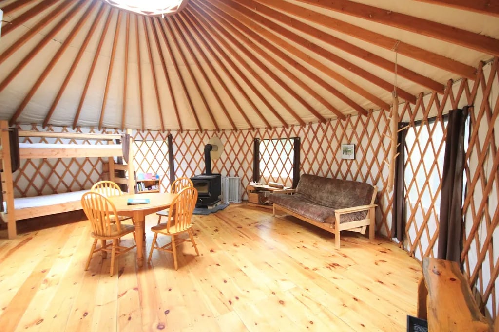 Maine Forest Yurts