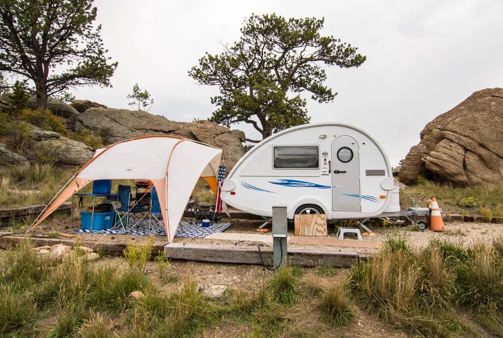 Backcountry campground gallery 1