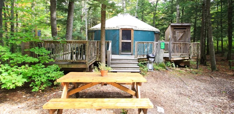 Maine Forest Yurts gallery 3
