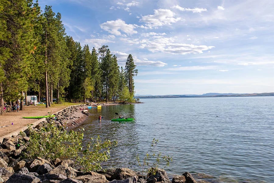 Finley Point Unit — Flathead Lake State Park