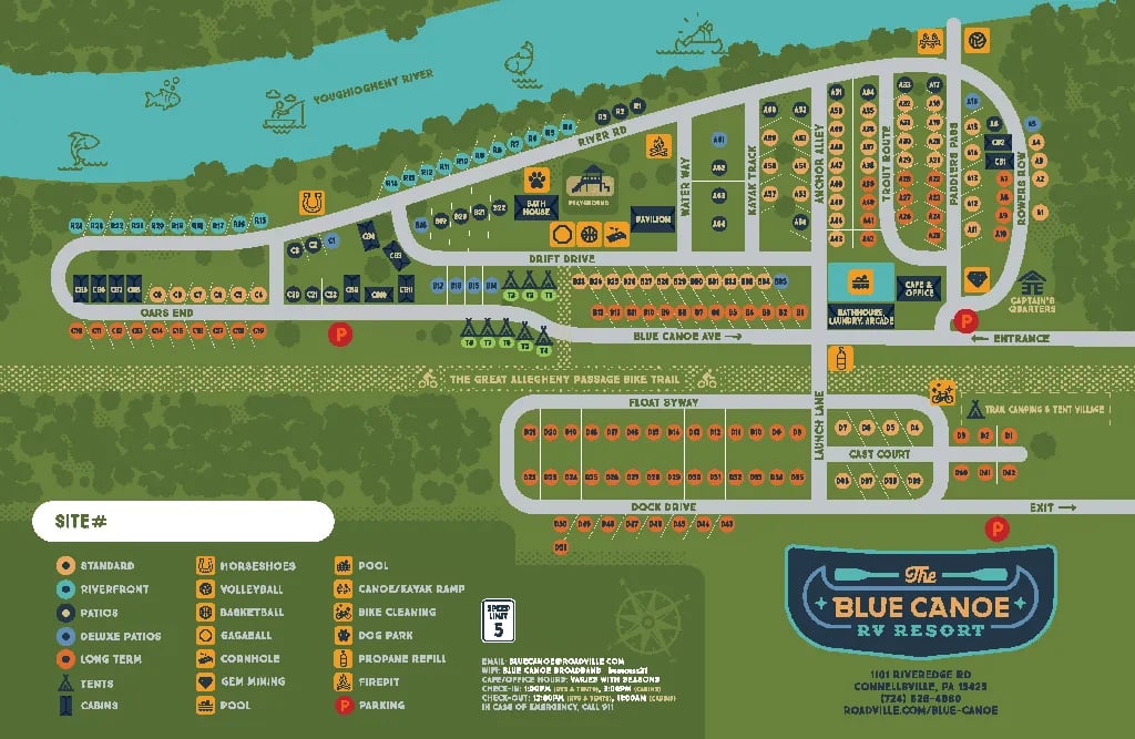 The Blue Canoe RV Resort