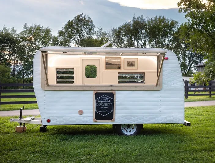 Cute little retro camper gallery 3