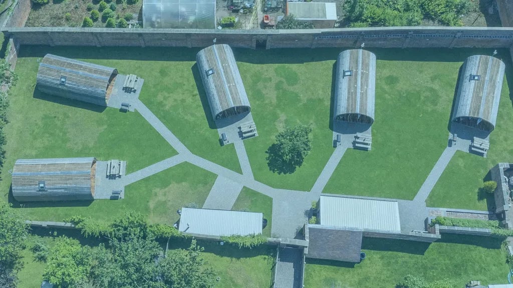 The Walled Garden Pods gallery 1