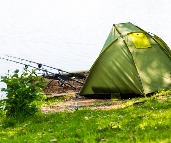 camping and fishing near me
