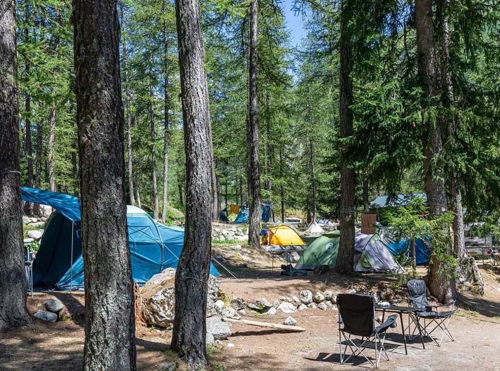 Camping Grandes Jorasses