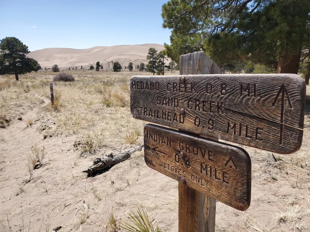 Medano Lake Backpackers Camp — Great Sand Dunes National Preserve