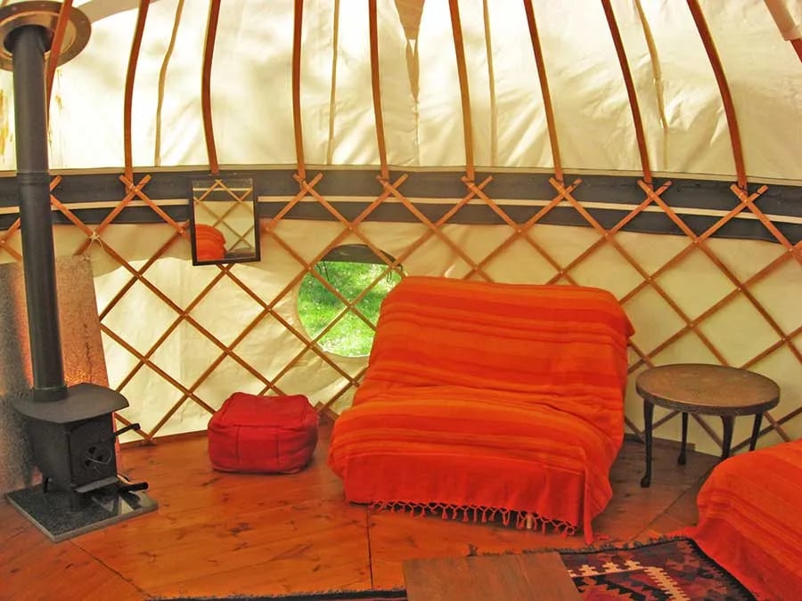 Inside Out Camping Yurts at Seatoller gallery 2