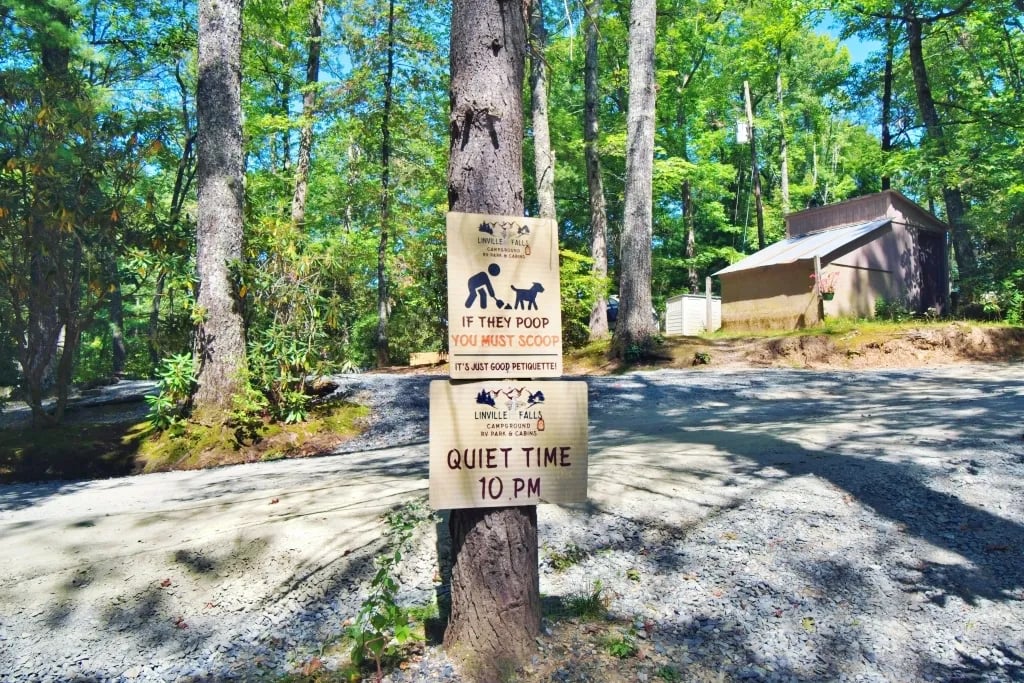 Linville Falls Campground, RV Park & Log Cabins