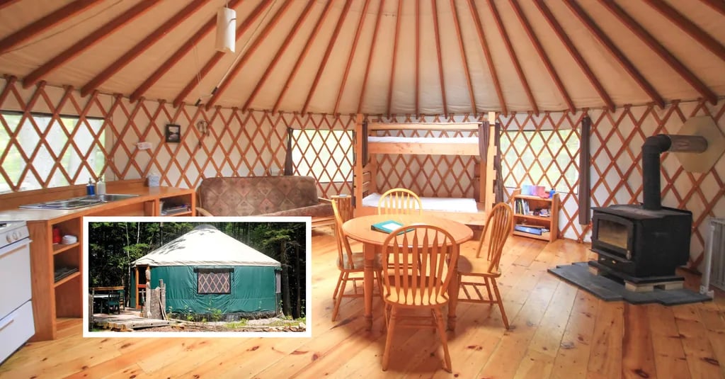Maine Forest Yurts gallery 1