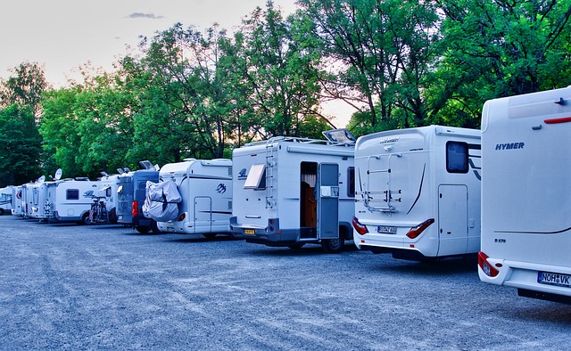 Caravan camping