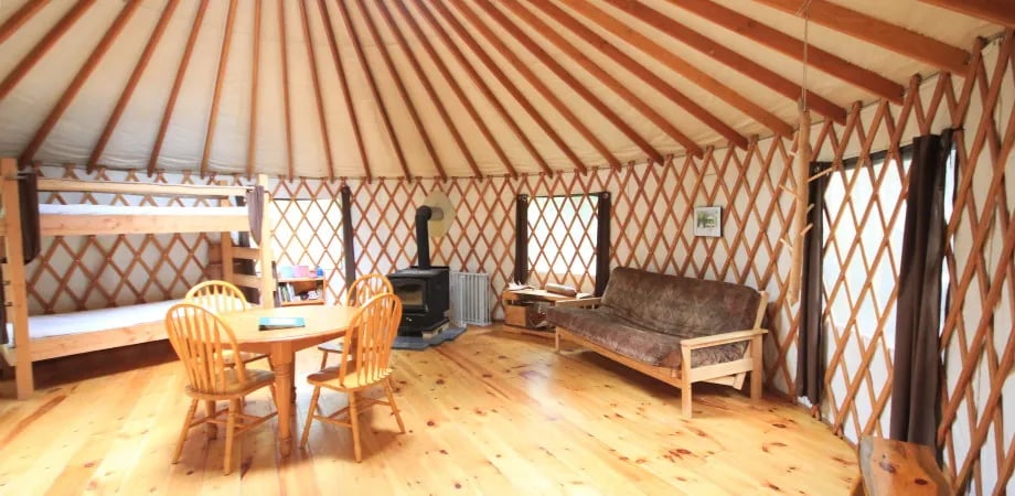 Maine Forest Yurts gallery 1