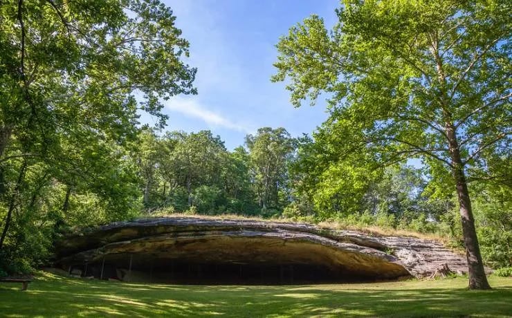 Graham Cave State Park Campground gallery 2