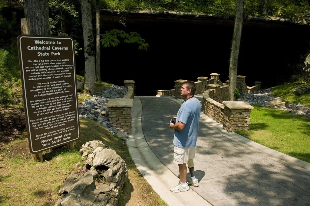 Cathedral Caverns State Park Campground gallery 1