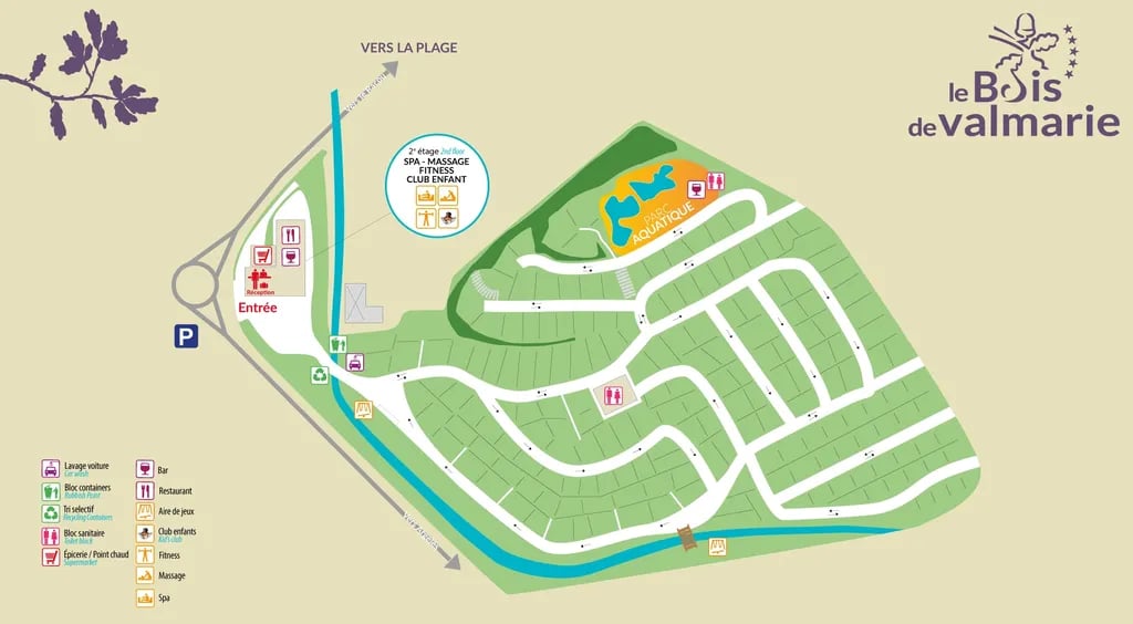 Camping Bois de Valmarie