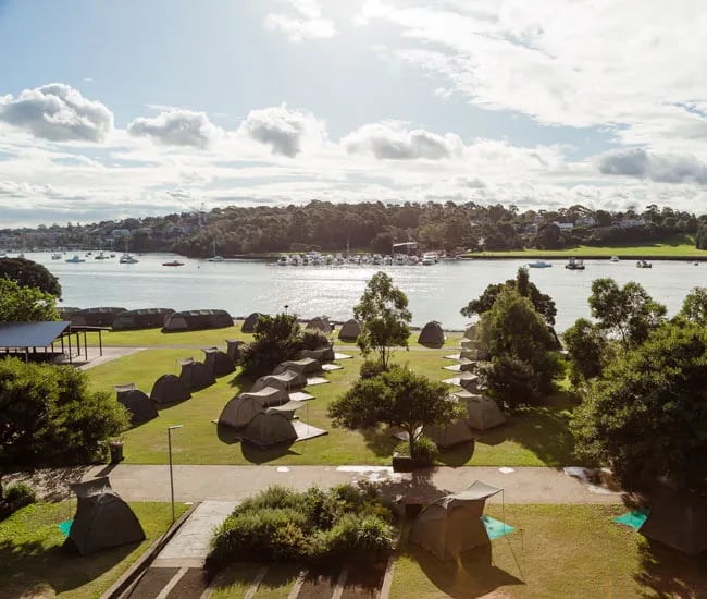 Cockatoo Island Waterfront Campground