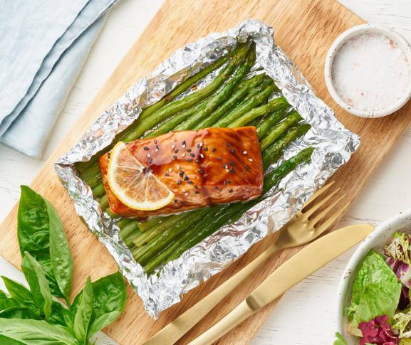 Foil packed dinner