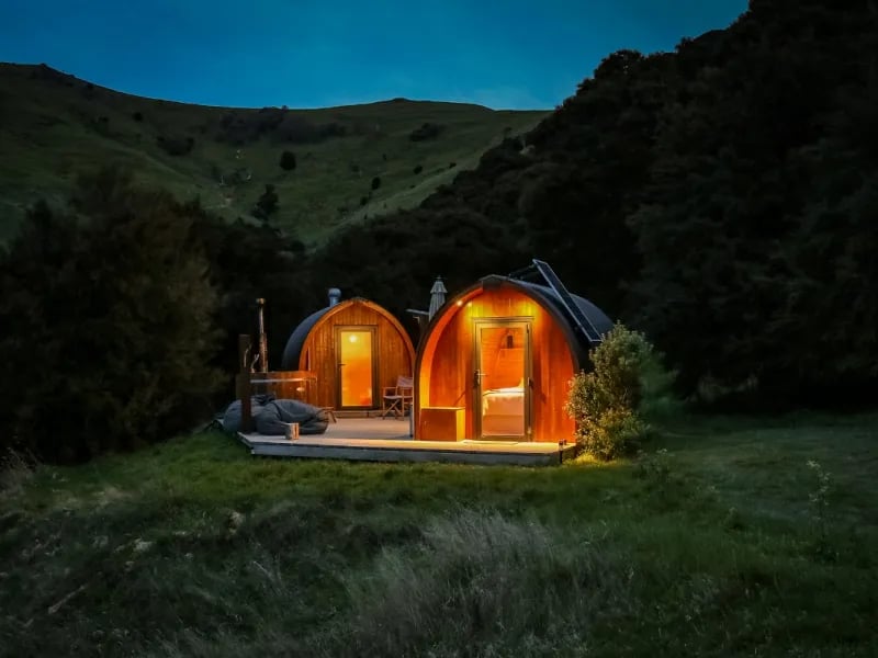 Te Wepu Pods Akaroa gallery 2
