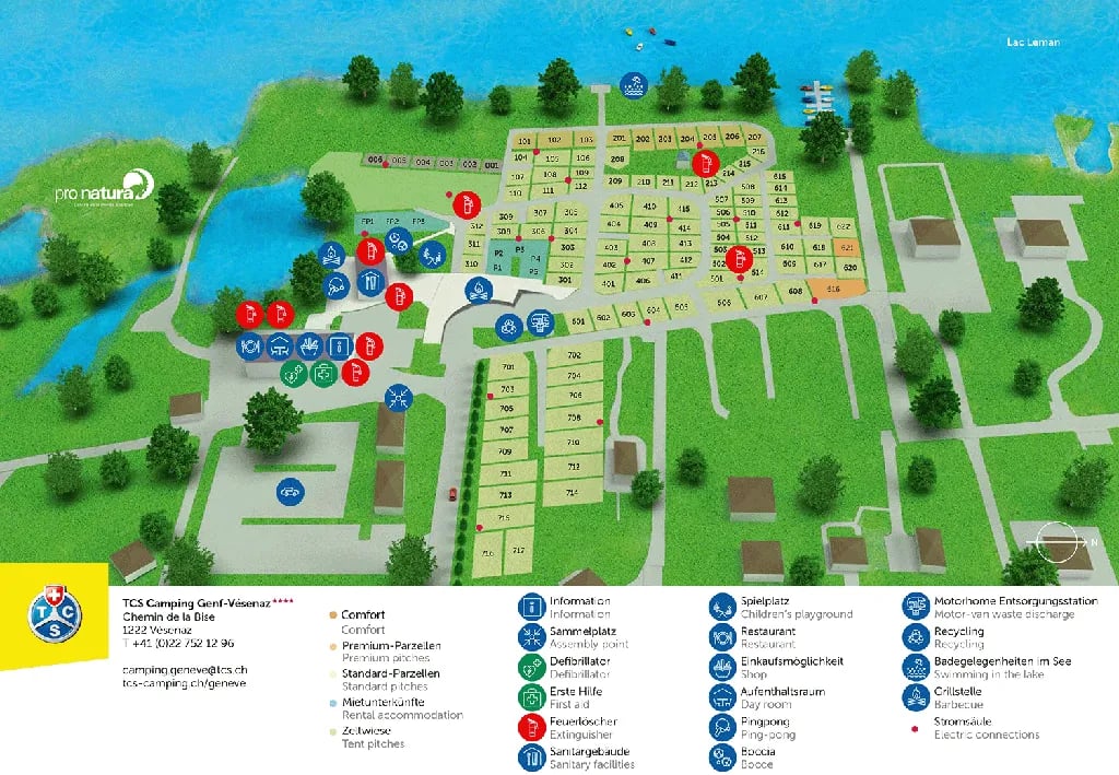 TCS Camping Genf Vésenaz