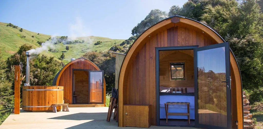 Te Wepu Pods Akaroa gallery 1