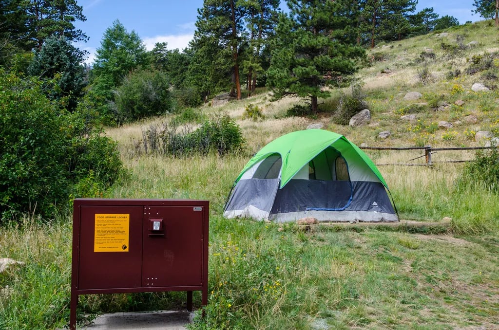 Moraine Park Campground — Rocky Mountain National Park